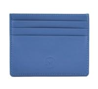 Mala Leather Origin Porte-cartes en cuir avec poche zippée - Blocage RFID fin avec 3 emplacements pour cartes et poche centrale - Véritable sac à main minimaliste pour cartes et pièces de monnaie