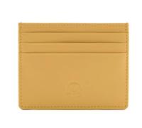 Mala Leather Origin Porte-cartes en cuir avec poche zippée - Blocage RFID fin avec 3 emplacements pour cartes et poche centrale - Véritable sac à main minimaliste pour cartes et pièces de monnaie