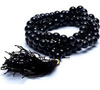 Mala Onyx de qualité AA 108 perles -- 0.7 cm