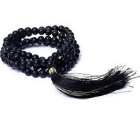 Mala onyx noir mat qualité AA en pochette -- 0,6 cm