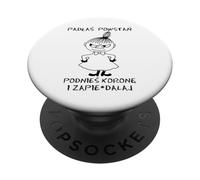Mala PADLAS POWSTAN BW PopSockets PopGrip Adhésif