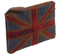 Mala Porte-monnaie en cuir pour homme Union Jack, Classique