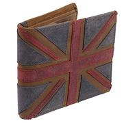 Mala Portefeuille en cuir pour homme Motif Union Jack