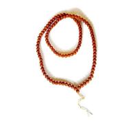 Mala Rudraksha à six visages naturels 108 perles - Rudraksha naturel énergisé - 6 Mukhi Mala - 8 mm, 8 MM, Rudraksha, Rudraksha