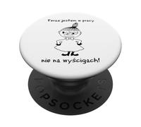 Mala Teraz jestem w pracy BW PopSockets PopGrip Adhésif
