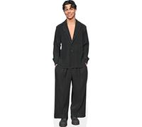 Malachi Barton (Black Suit) Silhouette en Carton Taille Mini