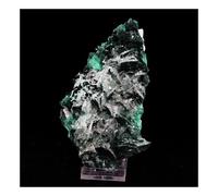 Malachite + Baryte. 2144.0 Ct. Milpillas Mine, Sonora, Mexique.