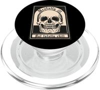 Malade Mental mais complètement détendu - Skill Smoking Pipe Rocker PopSockets PopGrip pour MagSafe