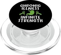 Maladie Chronique Résistance Infinie - Conscience De La PopSockets PopGrip pour MagSafe