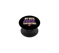 Maladie de Crohn Guerrier de Crohn IBD Warrior Support PopSockets PopGrip Adhésif