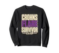 Maladie de Crohn Guerrier de Crohn IBD Warrior Support Sweatshirt