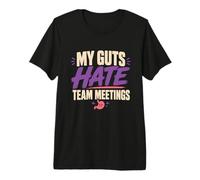 Maladie de Crohn Guerrier de Crohn IBD Warrior Support T-Shirt Haut de Gamme