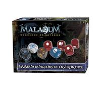 Maladum Dungeons of Enveron Dice - Jeu de chenilles de donjons fantastiques en solo, en coopération et jeu adversaire