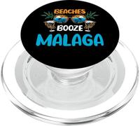 Malaga Beaches Jeu de Vacances en Espagne PopSockets PopGrip pour MagSafe
