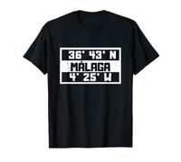 Málaga Design Holiday Espagne Andalousie Malaga T-Shirt