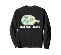 Malaga Espagne Souvenirs Espana Voyage Vacances Hommes Femmes Sweatshirt