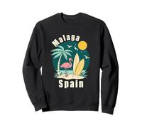Malaga Espagne Souvenirs Espana Voyage Vacances Hommes Femmes Sweatshirt