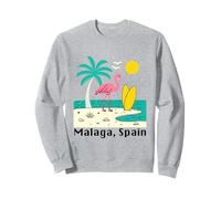Malaga Espagne Souvenirs Espana Voyage Vacances Hommes Femmes Sweatshirt