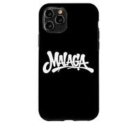 Malaga Graffiti City Street Art Handstyle Espagne Souvenir Coque pour iPhone 11 Pro