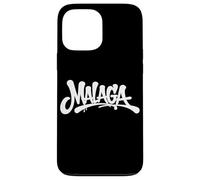 Malaga Graffiti City Street Art Handstyle Espagne Souvenir Coque pour iPhone 13 Pro Max