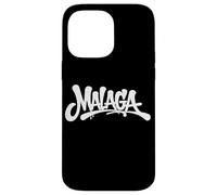 Malaga Graffiti City Street Art Handstyle Espagne Souvenir Coque pour iPhone 14 Pro Max