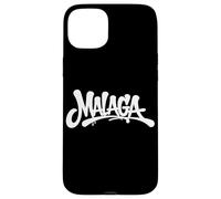 Malaga Graffiti City Street Art Handstyle Espagne Souvenir Coque pour iPhone 15 Plus