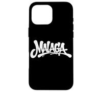 Malaga Graffiti City Street Art Handstyle Espagne Souvenir Coque pour iPhone 16 Pro Max
