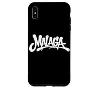 Malaga Graffiti City Street Art Handstyle Espagne Souvenir Coque pour iPhone XS Max