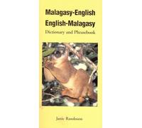Malagasy-English, English-Malagasy: Dictionary and Phrasebook