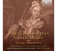 Malagoli Ruvo Schola - Early Neapolitan Cello Music [New CD]