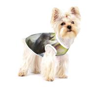Malamute d'Alaska Bokeh Animaux de Compagnie Chiens Mignon,T-Shirt sans Manches en Coton pour Animaux de Compagnie, Gilet Respirant, Extensible et Doux,S