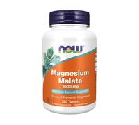 Malate de magnésium NOW, 1000 mg (180 comprimés)