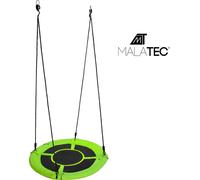 Malatec Balançoire nid de cigogne 100 cm vert-noir 23514