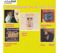 Malavoi - Franck Guiolet - Leanzo - Lot 5 CD Zouk Vol 2