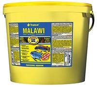 MALAWI 5L / 1kg - Nourriture à multi-ingrédients pour cichlidés malawi du groupe mbuna, flocons