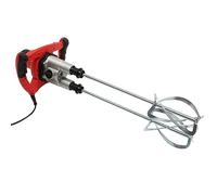 Malaxeur Électrique, 2800W Mélangeur de Mortier à main, Malaxeur Électrique de Béton Réglable à 6 Vitesses,0-690 tr/min, pour Mélanger la Peinture, Boue de Ciment