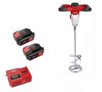 Malaxeur MXE 18.0-EC/5.0 Set FLEX avec pale Ø120 + 2 batteries 5Ah + chargeur - 495972