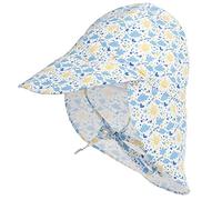 Malaxlx Enfant Chapeau Protection du Cou Lumière du Soleil Chapeau de Soleil Eté Anti UV Bébé Bob Chapeau de Plage Casquette à Rabat Visière pour 2-5 Ans Fille Garçon