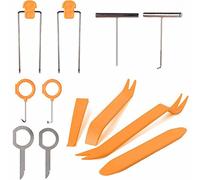 Malayas - Kit de 12 PCS Outil Démontage Garniture Installation Audio Intérieure Suppression Renovation Trim pour panneau/autoradio/accessoires/porte/tableau de bord de voiture