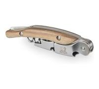 PSP Peugeot Tire-bouchon sommelier Malbec – à double levier, noyer, 13 cm, fabrication française