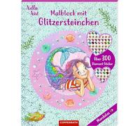 Malblock mit Glitzersteinchen: Mandalas: Über 300 Diamantsticker (Nella Nixe)