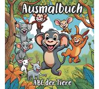 Malbuch: ABC der Tiere