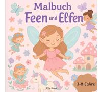 Malbuch: Feen und Elfen