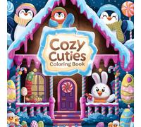 Malbuch für Kinder Cozy cuties: Relexing,Stress relief, Cozy cute coloring book, kawaii