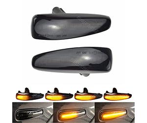 Malcayang Indicateur Dynamiques LED Clignotant pour Mit-subishi Lancer Evolution X Evo X Outlander Sport RVR ASX Mirage