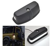 Malcayang Remplacement du feu arrière de la lampe de plaque d'immatriculation arrière à LED blanche pour Land Rover Series 2 2A 3 Defender 90 110 130 tous les modèles