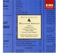 Malcolm Arnold Conducts Symphony No. 1, Concerto For Two Pianos, Overture 'tam O'shanter