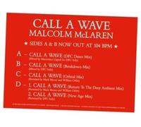 Malcolm Mclaren & The Bootzilla Orchestra - Call A Wave Remixes [12-Inch Single]