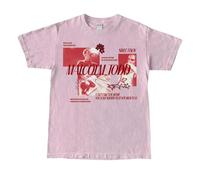 Malcolm Todd T-Shirt Can't Take You Home Sweet Boy - Noir Vintage Délavé, Graphique Unisexe Coton, Merch Concert Indie Rock pour Hommes Et Femmes-Pink||XX_l