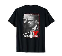 Malcolm X_001_Back Printed T-Shirt
